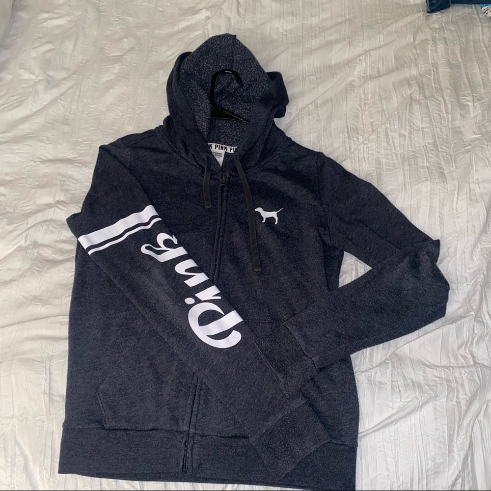 VS PINK FULL ZIP